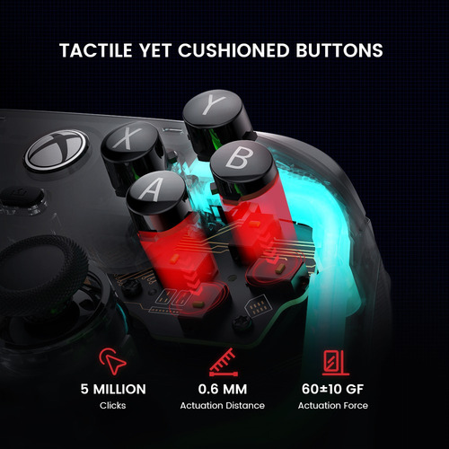 . Controle Com Fio Gamesir Kaleid Para Xbox/pc