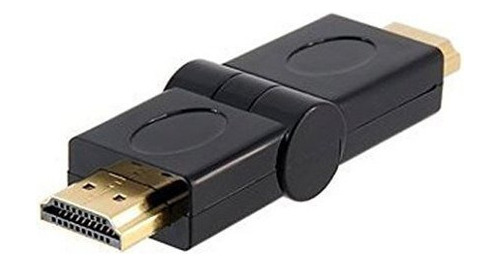 Baado En Oro De Honbay Adaptador Giratorio De Hdmi Macho A