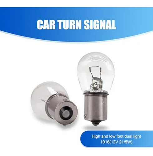 Pack 10 Lamparas Halógenas 21w Ba15s Para Señal De Giro Auto