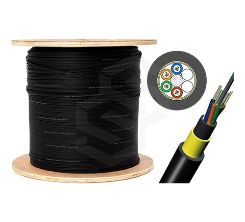 Fibra Óptica Adss 24 Hilos Fog652 Mdpe Uv Antihongos 4000mts