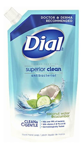 Dial Repuesto De Jabon Liquido Para Manos, Rocio De Coco,