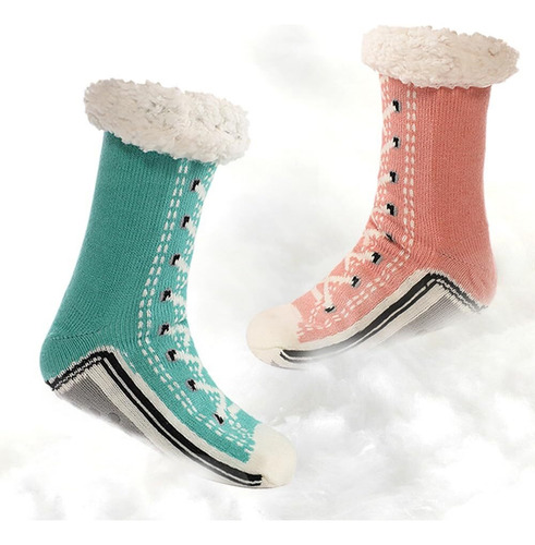 Cashmere Calcetines Termicos Mujer, Calcetines Mujer Es Esponjosos