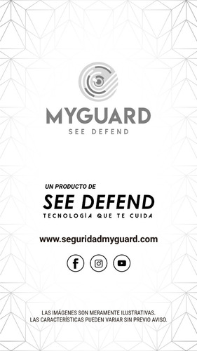 Myguard Camara Exterior Wifi Infrarrojo Con Sd De 16 Gb