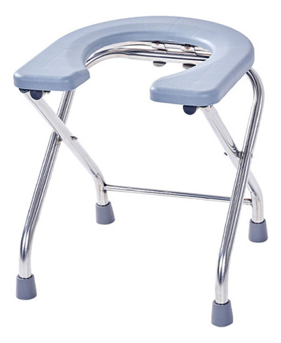 Asiento De Inodoro Para Baño, Asiento Gris 38cm Alto