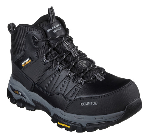 Calzado Se Seguridad Skechers Tarver Negro