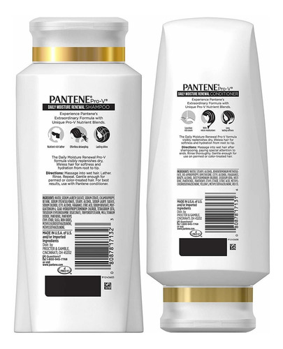 Pantene ChampĂș Hidratante Y Acondicionador Para El Cabello S