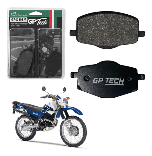 Pastilha Freio Dianteiro Gp Tech Yamaha Xt 225 2005 2006