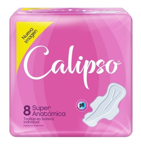 6 Calipso Toalla Femenina Sup Anat C Less X 8