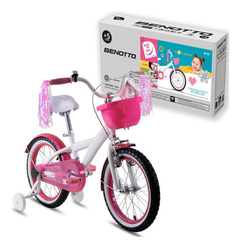 Bicicleta Niña R16 Cross Contrapedal Build My Bike Benotto Color Bicolor