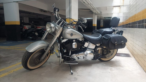 Harley Davidson Fat Boy 1500cc  2004 /2004 Prata Baixa Km !!