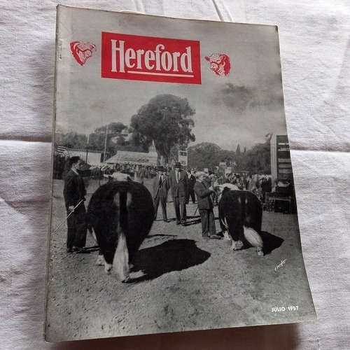 Revista Hereford 198 Especial Palermo 1957 Julio 1957