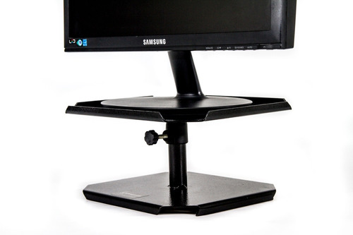 Imagem 2 de 7 de Suporte De Monitor Ergonômico Ergomais Bandeja