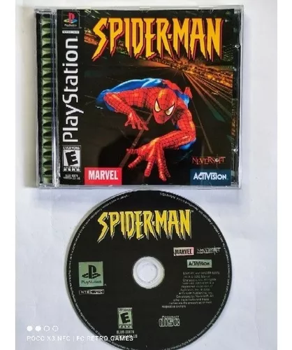 Jogo Spider Man 1 Patch Para Ps1 Com Capa - Escorrega o Preço