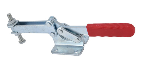 rojo resistente carpintero de metal Handyman con agarre de levas extraíble y suave para carpintero Abrazadera en forma de G 