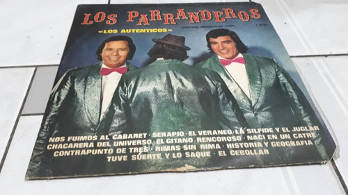 Long Play  Los Parranderos - Los Autenticos