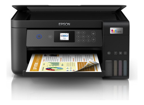 Impressora Multifuncional Ecotank L4260 Bivolt Epson Cor Preto