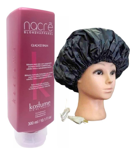 Balsamo Nacre Glacage Antiamarillo Kostume + Gorro Eléctrico