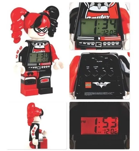 Harley quinn lego alarm clock hotsell