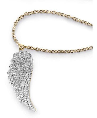 Imagen 2 de 5 de Collar Para Mujer Guess Fly With Me Color Dorado