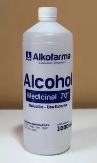 Alcohol puro medicinal 70° Alkofarma caja con 30 unidades