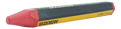 Crayón Industrial Rojo Para Madera Dixon 605 10pz 09100020