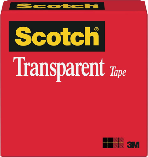 Scotch Brand - Cinta Adhesiva Transparente  Versatil  Acaba