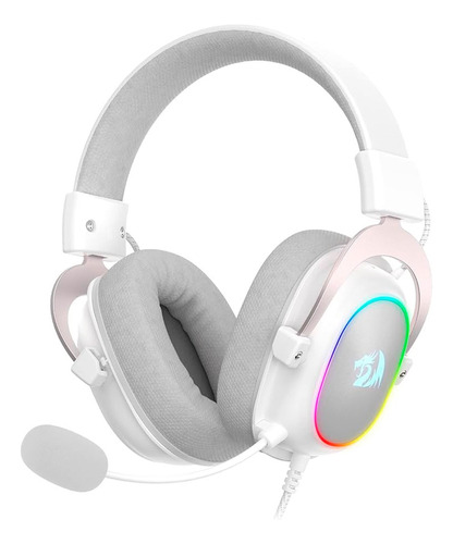 Auriculares Redragon Zeus X White Rgb H510w Usb Pc Ps4 Ps5