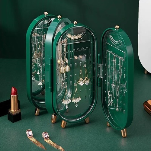 Imagen 5 de 9 de Organizador De Joyas Joyero Aros Anillos Decoracion Portatil