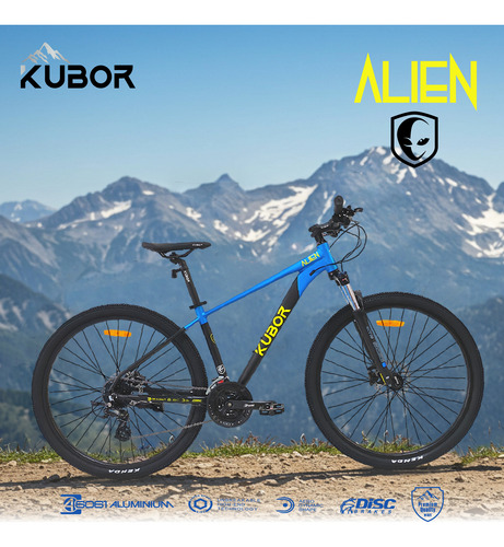 Bicicleta De Montaña Alien R29 24v Altus Mt200 Srsuntour Xct