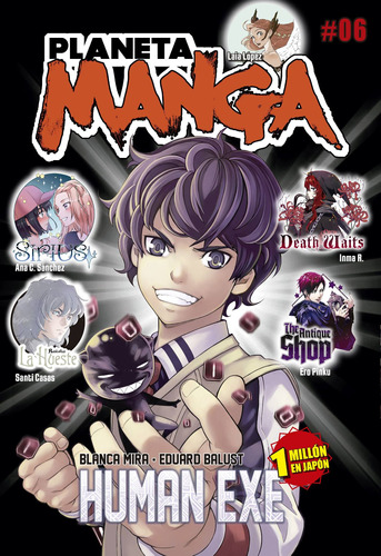 Planeta Manga nº 06, de VV. AA.. Serie Cómics Editorial Comics Mexico, tapa blanda en español, 2022
