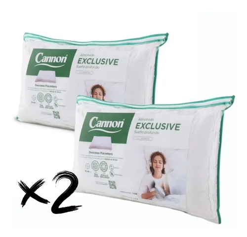 Almohada Cannon Exclusive X2 Pack 2 Unidades (ex Sublime)