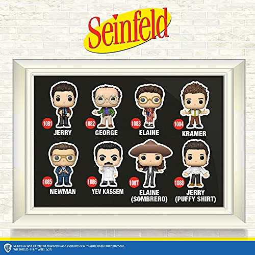 Funko Pop Seinfeld: Jerry Con Camisa Hinchada 3.75