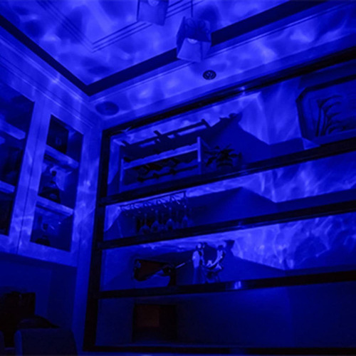 Proyector Ocean Wave Con Control Remoto, Luz Nocturna De Con