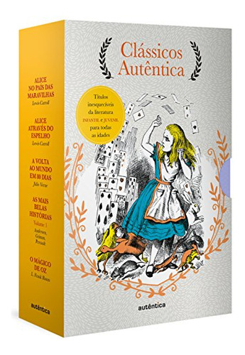 Libro Box Classicos Autentica Vol 03 Alice De Carroll Aute