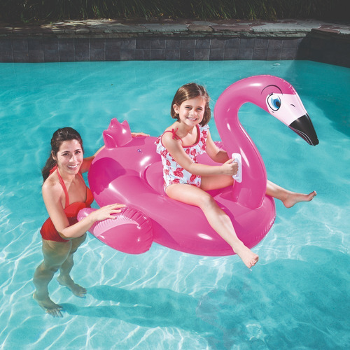 Imagen 6 de 10 de Flamenco Inflable 135 X 119 Cm Bestway 41103 Pileta Educando