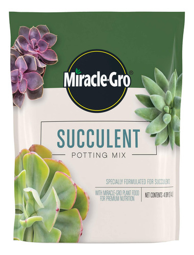 Mezcla Para Macetas Suculentas 4 Litros Para Interior