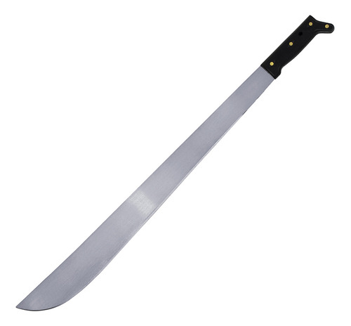 Machete Troquelado Con Mango Negro Recto 24 Surtek