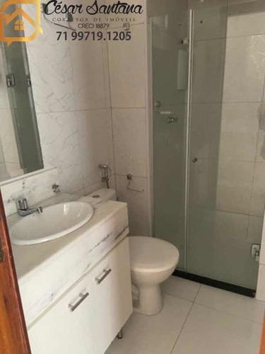 Imagem 10 de 12 de Alugo Apartamento Reformado 3/4 Sendo (01 Suíte) Varanda Gourmet - Rio Vermelho Ap02309