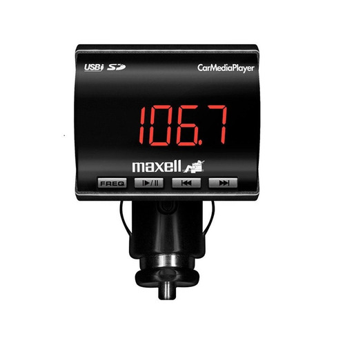 Reproductor Fm Car Media Player Marca Maxell 19-01-1015