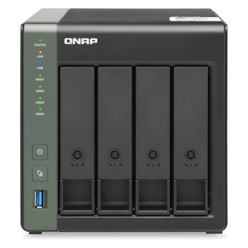 Qnap Nas De Alta Velocidad Ts-431x3 De 4 Bahias Con Un Puert