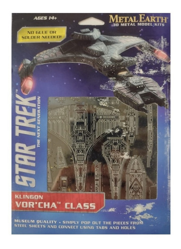 Metal Earth Mms283 Star Trek Klingon Vorcha Milouhobbies