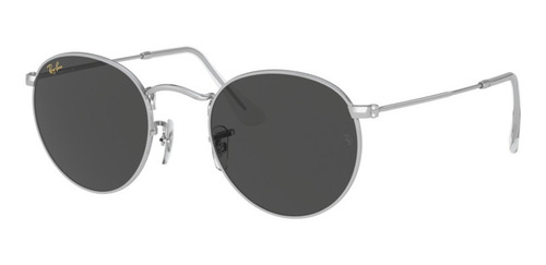 Anteojo Lente De Sol Ray Ban Round Metal Rb3447 9198/b1