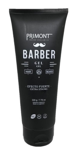 Gel Barber Capilar Fijacion Fuerte Pelo - Primont 220g