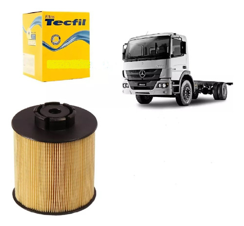 Filtro Diesel Mercedes-benz Atego Om904la Año 05- 12 Tecfil