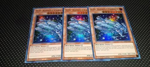 Set 3 Cartas Yugioh D D Assault Carrier Mp22