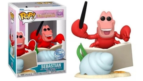 Funko Pop Sebastian #1239 - The Little Mermaid - Funko Shop
