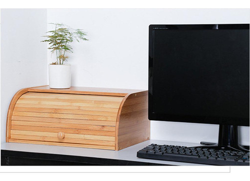 Z Recipiente De Madera Tradicional Para Guardar Pan, Caja