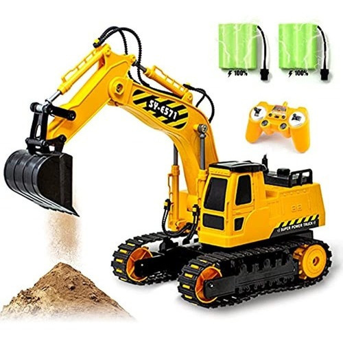 Gili Rc Excavator Toy, Coche De Juguete Hidraulico A Contro