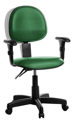 Cadeira Ergonômica Executiva Com Braço Em Rj Verde