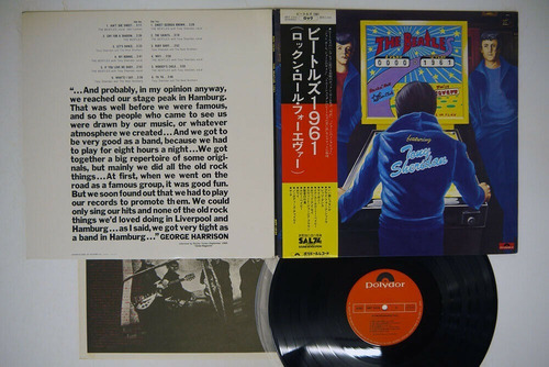 The Beatles Feat Tony Sheridum In Begining 1961 Lp Japan Obi